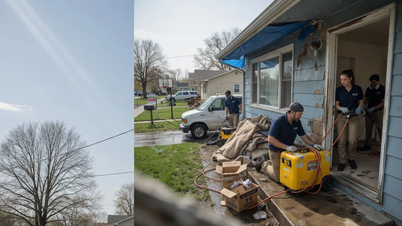 Basement Flood Cleanup in Sweet Home, TX near me